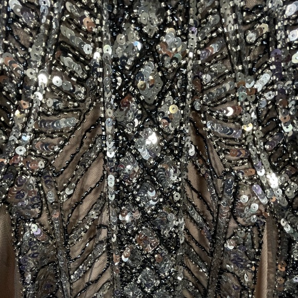 Roaring 20’s Sequence Halter Dress - Picture 3 of 3